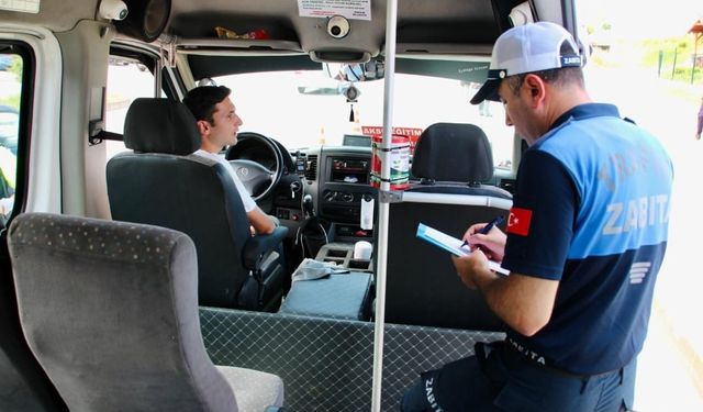 Giresun’da Toplu Taşıma Araçlarında Klima Denetimi Yapıldı