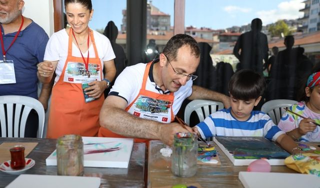 12. Uluslararası Akçaabat Resim Çalıştayı Başlıyor
