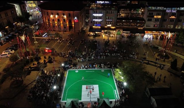 Giresun’da Sokaklar Basketbol Coşkusuyla Doldu