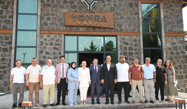 Yomra Vakfı Anadolu Lisesi’nin Temeli Atıldı