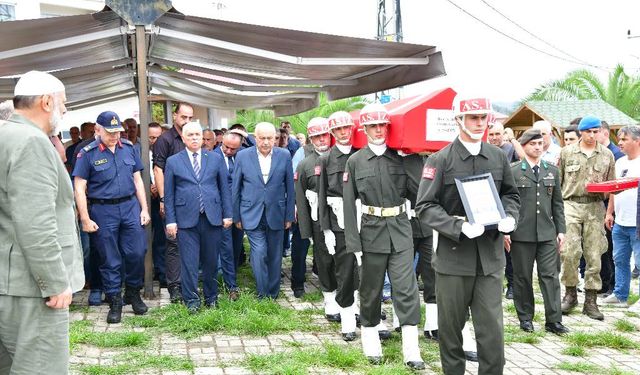 Kıbrıs Gazisi Halit Dilber Trabzon’da Defnedildi
