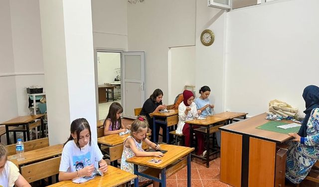 Minik ellerden büyük hayaller: Rize’de yaz kursları