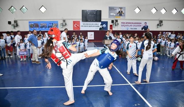 Ortahisar Belediyesi Yaz Spor Okulu doldu taştı