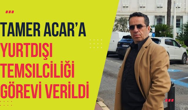 Tamer Acar'a Ak Gençlik Ocakları Yurtdışı Temsilciliği