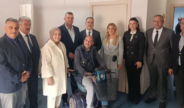 Bir tekerlekli sandalye, özgürlüğe açılan kapıdır