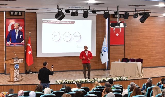 Trabzon’da Belediye Personeline Hayat Kurtaran Eğitim