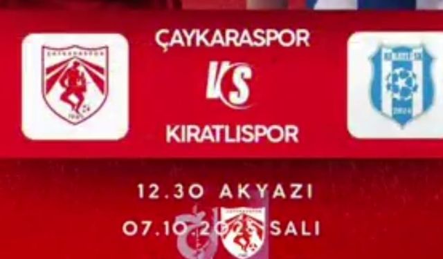 Çaykaraspor Akyazı’da Sahaya Çıkıyor! İşte Maç Detaylar