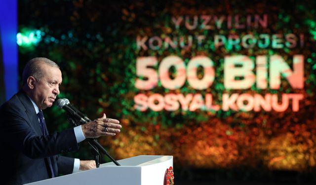 Erdoğan’dan 500 Bin Konut Müjdesi! Trabzon’a da Yapılacak