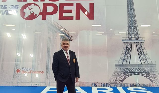 Trabzonlu Dünya Hakemi Salih Süer, Paris’te Dünya Sahnesinde!