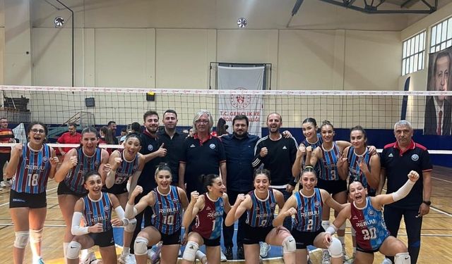 Trabzon’un Kraliçeleri Sahaya Çıktı, Zaferle Döndü!