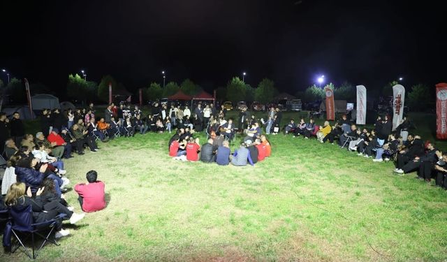 Yaylacık Çimeni’nde Kamp Ateşi Hiç Sönmedi!