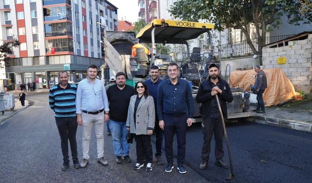 Şehrin Yolları Yenileniyor: Kazım Karabekir Caddesi Baştan Sona Asfaltlanıyor