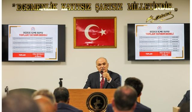 Faruk Özlü: “Düzce’nin Yapı Stokunun %80’ini Yeniledik, Durmak Yok”