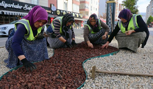Samsun Derebahçe’de Yol ve Peyzaj Çalışmaları Tamamlandı!