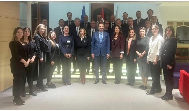 Trabzon heyeti Brüksel’de! AB sürecinde dikkat çeken temas..