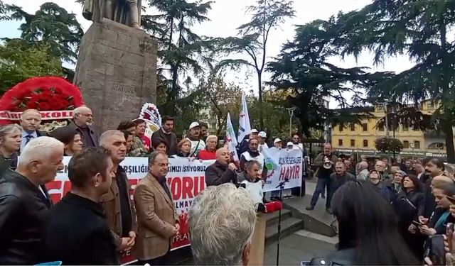 Trabzon’da “Ekmek Yoksa Barış da Yok”