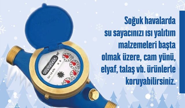 Giresun’da Soğuk Alarmı: Su Sayaçları İçin Don Uyarısı