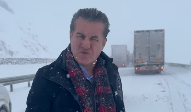 Sarıgül Erzincan'dan Trabzon'u Kıskandı! Karlar içinde Açıkladı