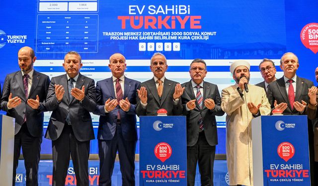 Trabzon TOKİ Kura Sonuçları Açıklandı: 3.734 Konut Sahibini Buldu