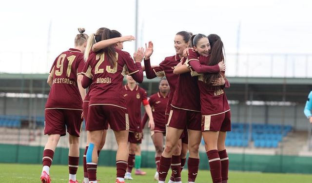 Trabzonspor Kadın Futbol Takımı Çekmeköy’ü Dağıttı: 4-1