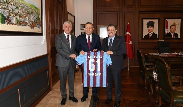 Trabzon'da Başkan Genç'ten Vali Şahin'e İlk Ziyaret !