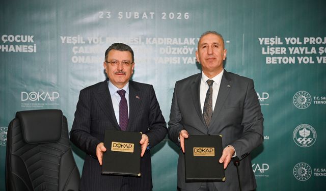 Trabzon Büyükşehir’e DOKAP’tan 86,3 Milyon TL Hibe