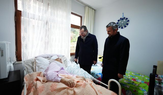 Akaçabat'ta Hastalara Evde Destek Seferberliği