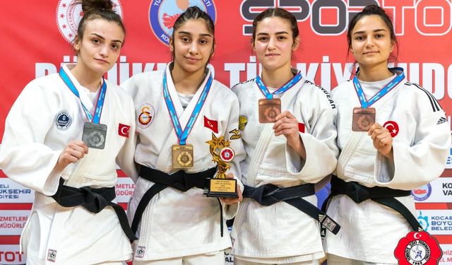 Trabzonlu Judoculardan Kocaeli’de Madalya Yağmuru!