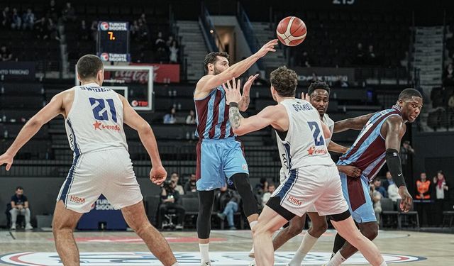 Trabzonspor Basketbol, Anadolu Efes’e 99-87 Mağlup