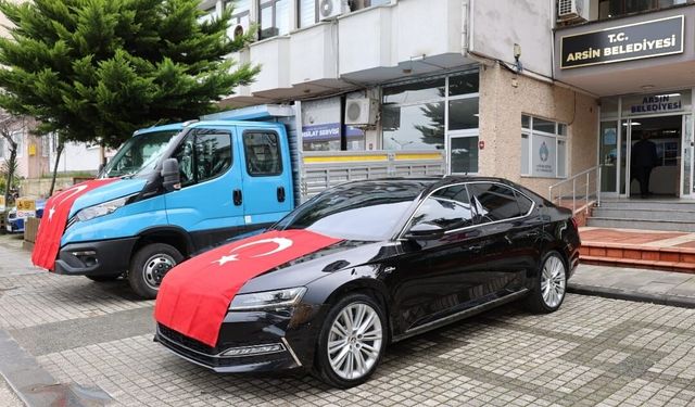 Arsin Belediyesi Öz Kaynaklarla Araç Filosunu Güçlendiriyor!