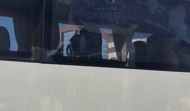 Ordu'da Sebat Gençlikspor Otobüsünü Taşladılar! İşte Yaşananlar...