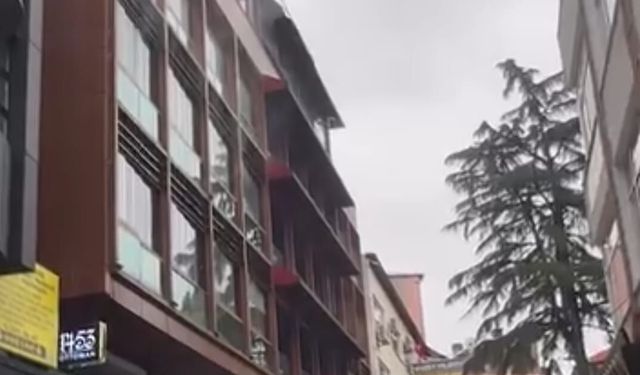 Trabzon Meydan’da Kafe Yangını: Paniğe Neden Oldu!