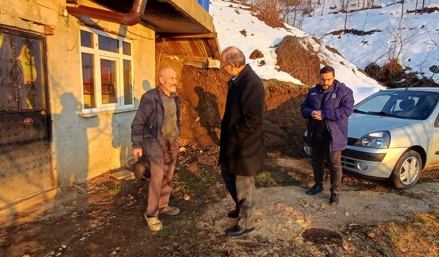 Vakfıkebir'de Yalnız Yaşayan Vatandaşa Müftülükten Anlamlı Destek