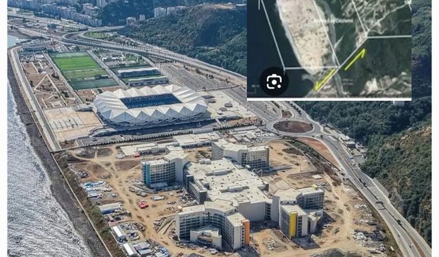 Trabzon Akyazı Dolgu Alanı Alarm Veriyor: Uydu Verileri Denize Kaymayı Gösterdi