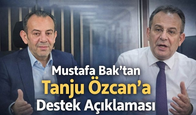 Trabzon'dan Tanju Özcan'a Destek! Bak "Yanındayız" Dedi...