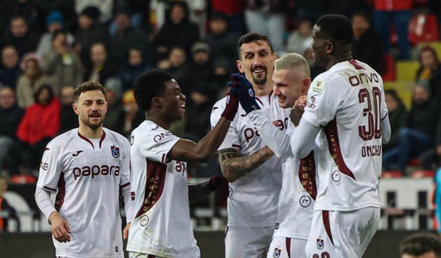 Trabzonspor Kayserispor’u 3-1 yendi! Zirve yarışı alevlendi