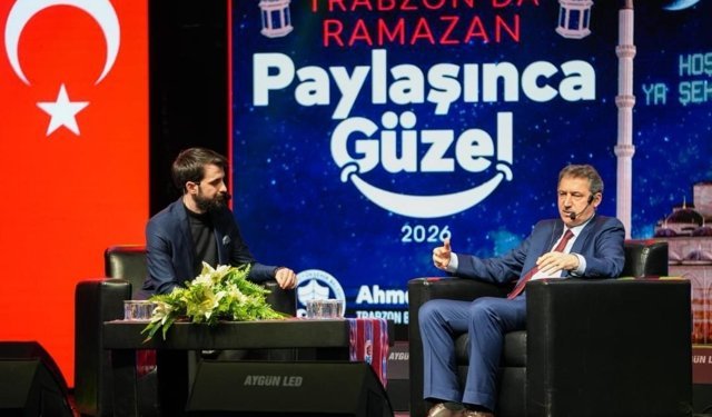 Hayrettin Öztürk'ten Trabzon'da Ramazan'ın Faziletleri