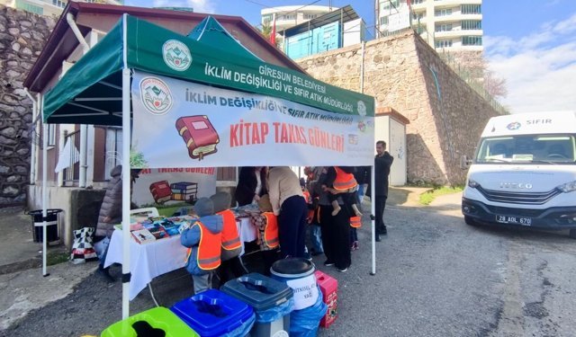 Giresun'da kitap takas günleri başladı!