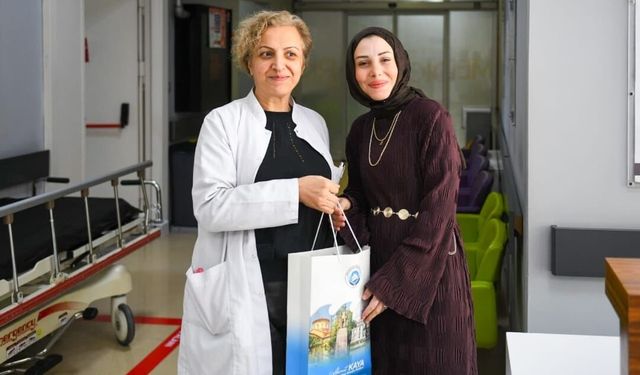 Trabzon'da Başkan Kaya Sağlık Çalışanlarıyla Buluştu