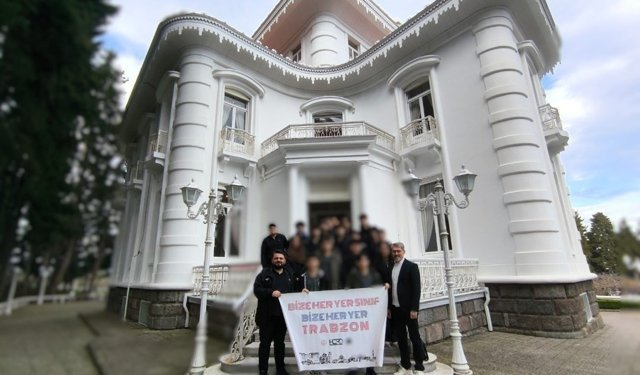 Trabzon’da Tarih Sınıfa Sığmadı: Bize Her Yer Sınıf!