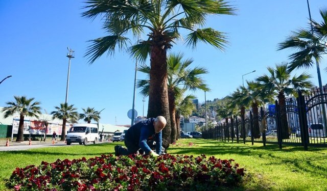 Giresun'da Belediye Çalışmaları Hız Kesmiyor