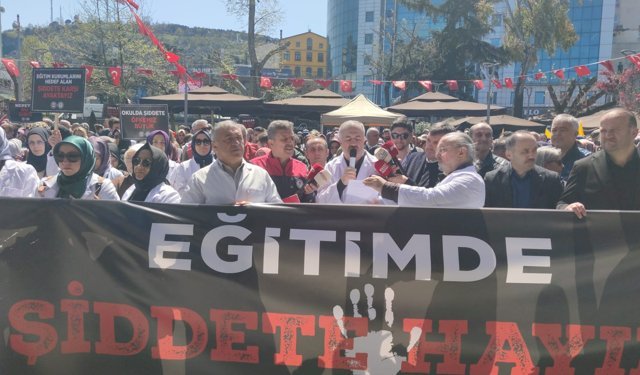 Memur Sen’den Siverek Saldırısına Trabzon’da Dev Protesto