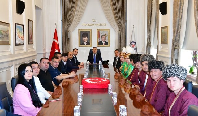 Trabzon’a Özbek Turizm Heyeti: İş Birliği Masaya Yatırıldı
