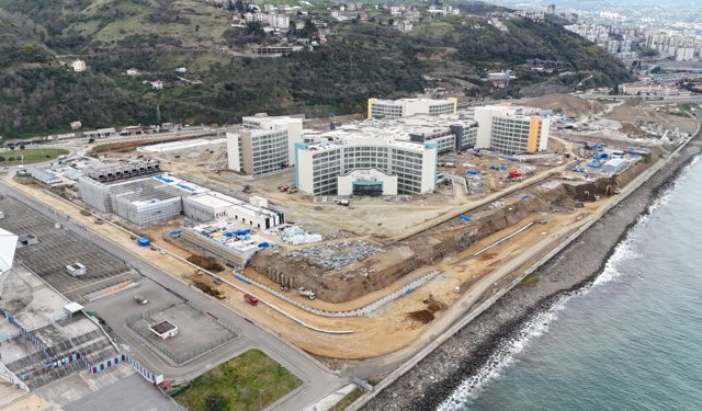 Trabzon Şehir Hastanesi’nin Altyapısı TİSKİ’ye Emanet