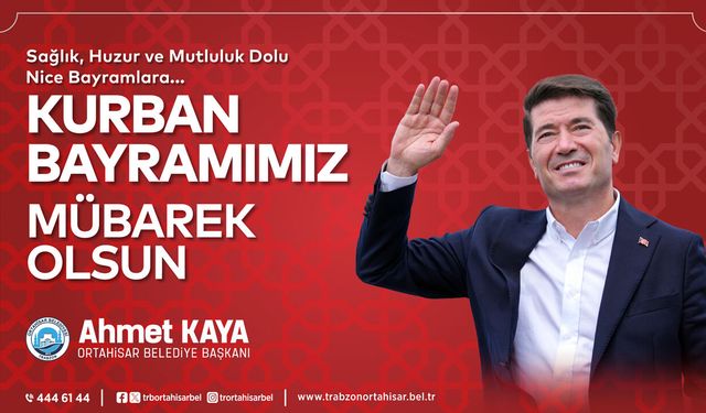 Ortahisar Belediyesi Kurban Bayramı İlanı - 27 Mayıs 2026