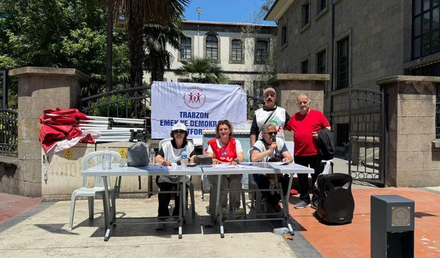Trabzon’da Hastane Tartışması Büyüyor! Platform Sokağa İndi