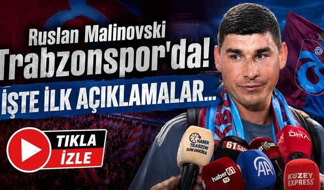 Malinovskyi'den Trabzonspor'da İlk Sözler! “Nerede İhtiyaç Varsa Oynarım”