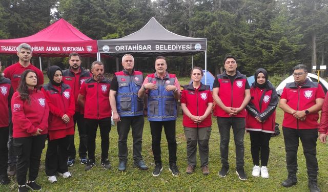 Trabzon'da Nefes Kesen Arama Kurtarma Tatbikatı!