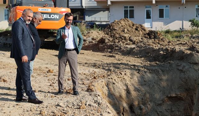 Arsin'e 16 Derslikli Yeni Okul! İnşaat Resmen Başladı