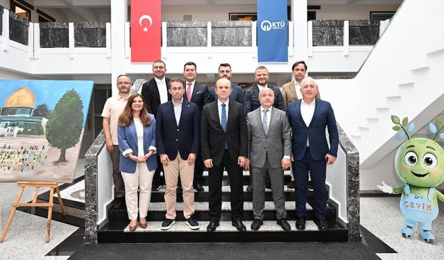 KTÜ’de Mentorlar Rektör Çuvalcı ile Buluştu!